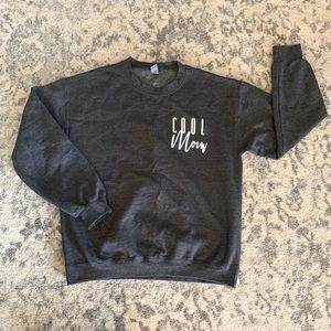 Custom crew neck sweatshirt “Cool Mom”
